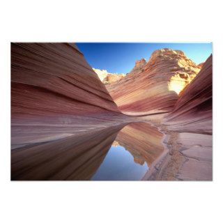 NA, USA, Utah, Vermillion Cliffs. Coyote Butte 2 Photo Print