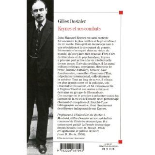 Keynes Et Ses Combats (Collections Histoire) (French Edition) Gilles Dostaler 9782226187093 Books