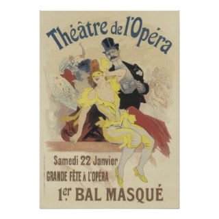 Vintage French Posters   l'Opera