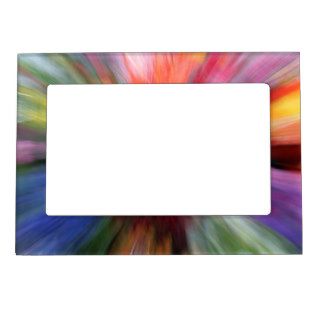 5x7 Magnetic Photo Frame abstract border
