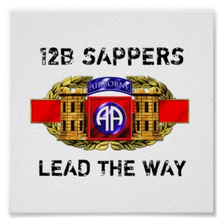 12B 82nd Airborne Division Posters