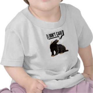 Funny Baby Honey Badger Don't Care T shirt