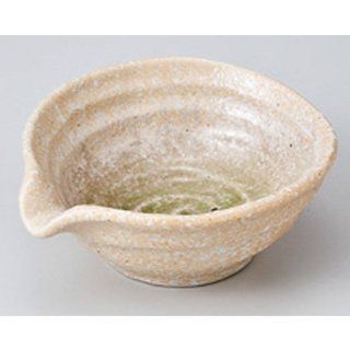 Japanese Ceramic Bowl Nanban Khiva blown six Samurai one side of the story [10.5cm x 9.3cm x 4.2cm] kgr057 202 477 Kitchen & Dining