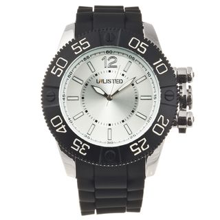 Unlisted by Kenneth Cole Men's Rubber Strap Analog Watch Unlisted by Kenneth Cole Men's Kenneth Cole Watches