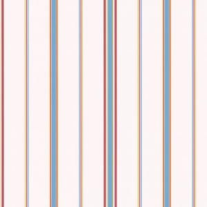 Brewster 56 sq. ft. Billy Blue Stripes Wallpaper 443 35829
