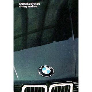 1985 BMW Original Sales Literature 85 318i/528e/533i/633CSi/733i BMW Books