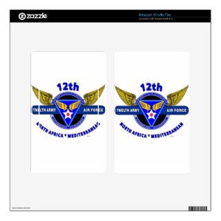 12TH ARMY AIR FORCE "ARMY AIR CORPS " WW II KINDLE FIRE DECAL