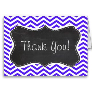 Han Purple Chevron Stripes; Chalkboard Greeting Card
