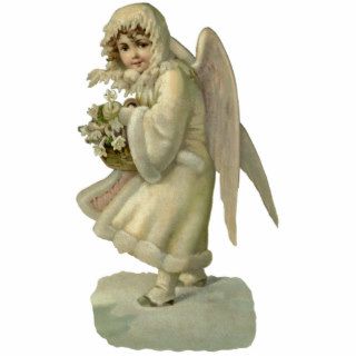Vintage Christmas Angel Cut Outs