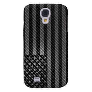 The USA Flag Cover version Galaxy S4 Carbon Fiber Samsung Galaxy S4 Cover
