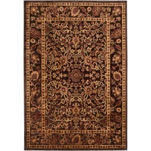 Brazil Dark Chocolate and Rust 2 ft. 2 in. x 3 ft. Area Rug AWFZ7184 223