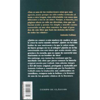 Las aventuras de Pinocho / The Adventures of Pinocchio (Spanish Edition) Carlo Collodi 9788498416220 Books