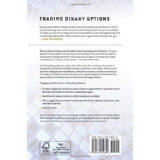 Trading Binary Options Strategies and Tactics Abe Cofnas, Addison Wiggin 9780470952849 Books