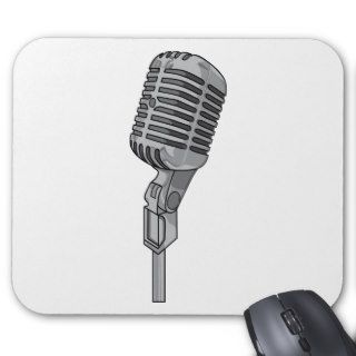 Microphone Mike ~ Audio Sound Music Mouse Pads