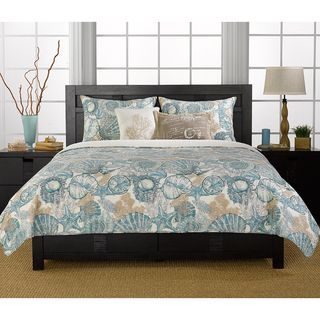 Brushed Ashore Blue 3 piece Quilt Set Quilts