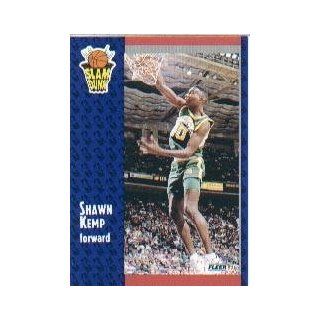 1991 92 Fleer #231 Shawn Kemp Slam Dunk at 's Sports Collectibles Store