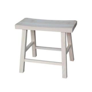 International Concepts 18 in. Saddle Seat Stool 1S 681