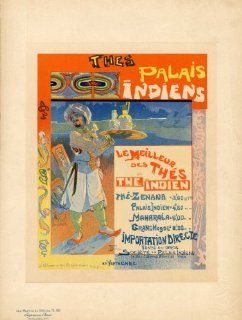Antique Poster MAITRES AFFICHE PL 231 THEA Feure 1895   Lithographic Prints