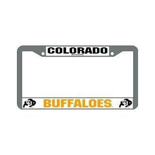 University of Colorado Buffaloes License Plate Frame Automotive