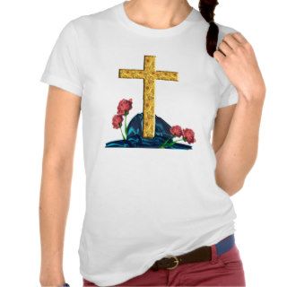 Christian cross clothing shirt
