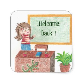 Welcome back  stickers