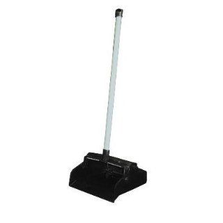 37" Lobby Master Plastic Lobby Dustpan in Black Pan and White Handle [Set of 6] Kitchen & Dining