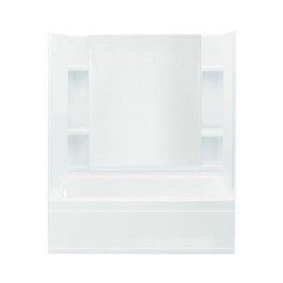 Accord Bath/Shower Kit Base Finish High Gloss White, Drain Configuration Right Hand   Shower Installation Kits  