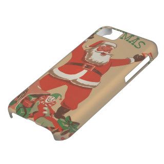 Vintage Santa Claus Toys Merry Christmas Everybody Cover For iPhone 5C