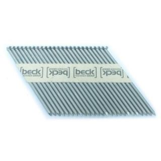 FASCO 3.25 in. x 0.121 in. 33 Degree Smooth Stainless Paper Tape Clipped Head Nail 1M PS1221SSE1M