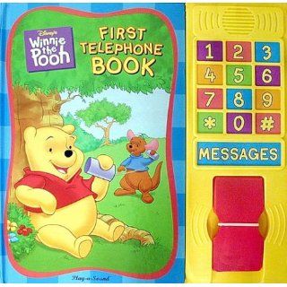 Disney's Winnie the Pooh First Telephone Book Deborah Upton, Dean Kleven 9780785347941 Books