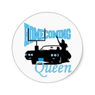 Homecoming Queen Stickers