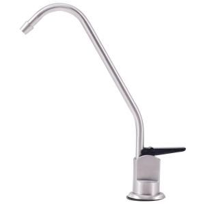 Watts 1 Handle Air Gap Standard Faucet in Brushed Nickel for Reverse Osmosis System 0958234
