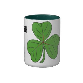 Irish Heart St. Patrick's Day Shamrock Ireland Mug