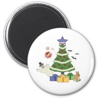 All Holiday Design, Almost Every, for All Year Magnets
