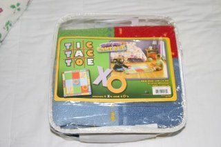 Tic Tac Toe Jumbo Fun Game Rug Toys & Games