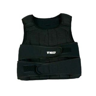 TKO 244WV Adjustable 40 Pound Weighted Vest  Sports & Outdoors