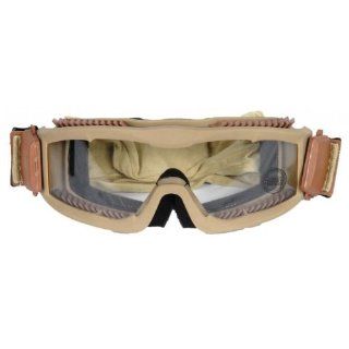 Lancer Tactical CA 221T Clear Lens Vented Safety Airsoft Goggles (Desert Tan), Maxiumum Protection & Air Flow  Airsof Gogles Tan  Sports & Outdoors