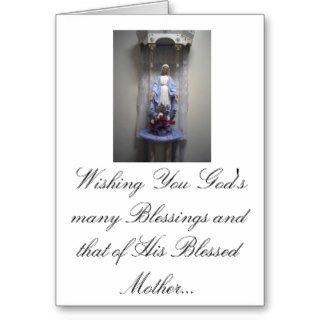 2 04 10021, Wishing You God's  many BlessingsGreeting Card
