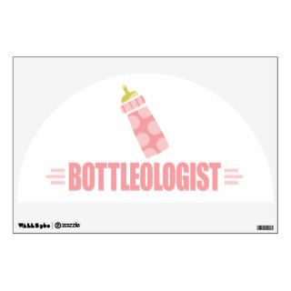 Humorous Baby Bottle Wall Sticker