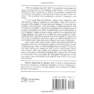 An Introduction to New Testament Christology Raymond Edward Brown 9780809135165 Books