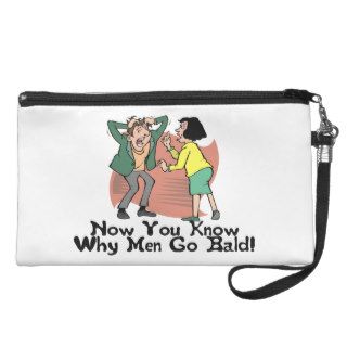 Why Men Go Bald Wristlet