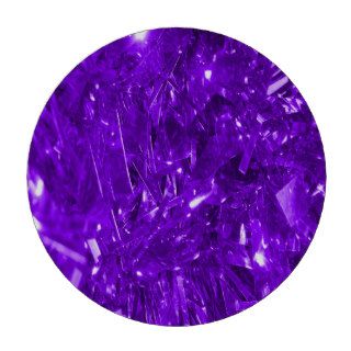 Festive Purple Foil Set Of Poker Chips