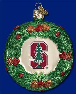 Stanford Wreath Christmas Ornament Sports & Outdoors