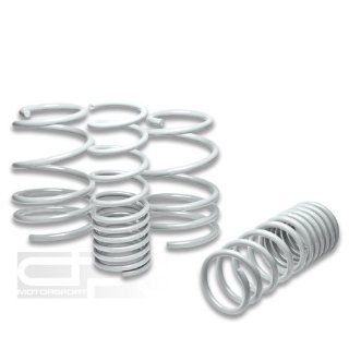 DPT, LS FF00 WH, White Suspension Coil Lowering Springs Lower Rate 1.9" Front 2" Rear and Spring Rate 280 lbs/inch Front 230 lbs/inch Rear Automotive