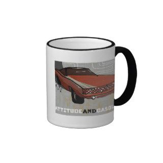 "Classic Car Poster Print" Coffee Mugs