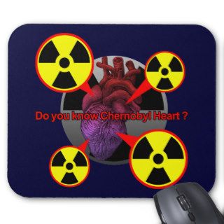 Chernobyl Heart Mouse Pads