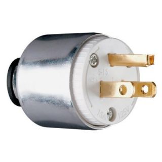 Pass & Seymour 15 Amp 125 Volt Armored Plug PS515PACC15