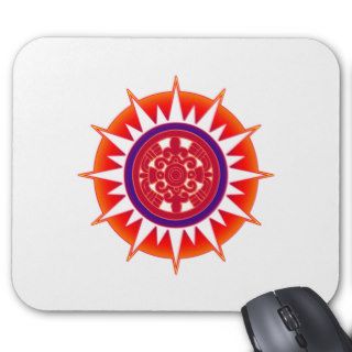 Aztec Sun Mouse Pad
