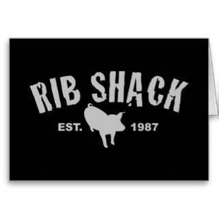 Rib Shack Greeting Cards