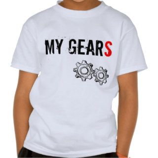 Kids T shirt, "MY GEARS"